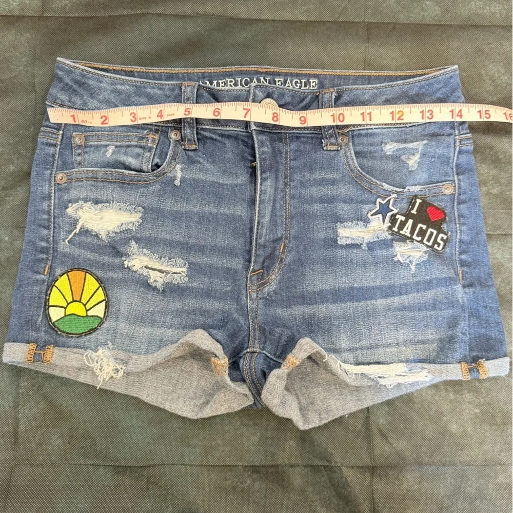 American Eagle Outfitters trendy distressed
